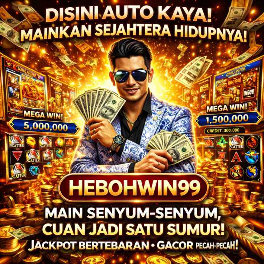 HebohWin99 ⚡️ Platform Game Slot & Toto Online Paling Seru dengan Peluang Kemenangan Yang Tinggi